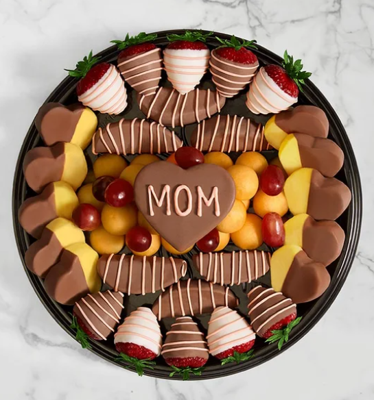 Dipped Fruit Platter for Mom