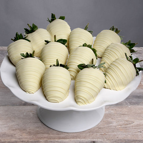 White Chocolate Strawberries